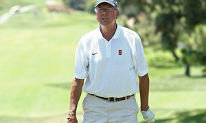 Jim Boeheim was the coach of the Syracuse golf team while he was the men's basketball assistant coach