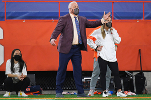 Gary Gait led the Syracuse women's lacrosse team to the national championship game, which SU lost to Boston College 16-10. 